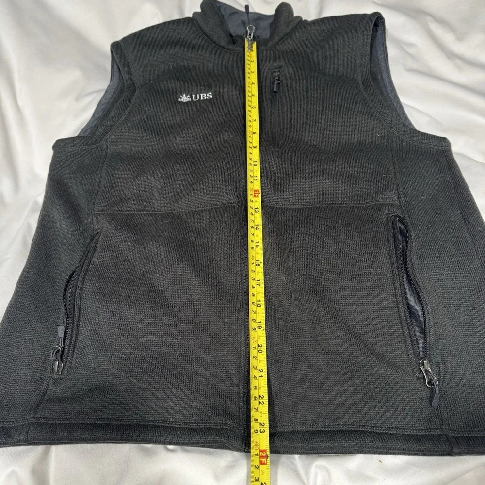 UBS Investment Banking Storm Creek Gray Vest Men's Size Large